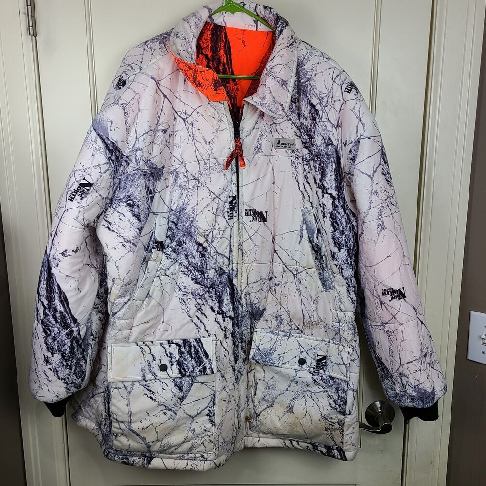 Mount'n Prairie Blaze Orange White Camo 