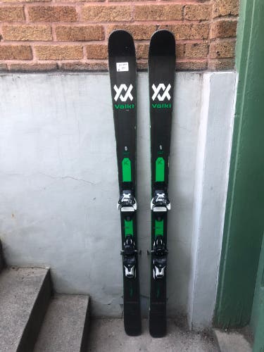 Volkl Kanjo 161cm with Adjustable Salomon Warden 11 Bindings