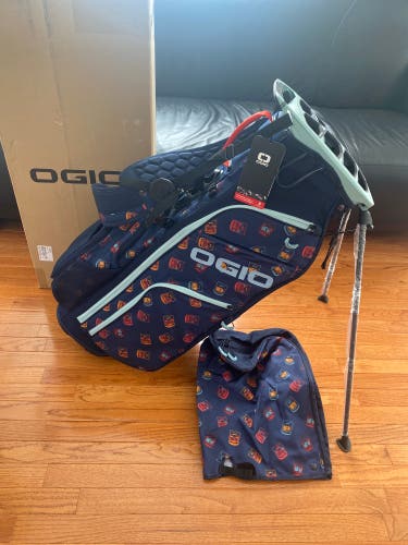 Ogio WOODE 8 HYBRID GOLF BAG NEW 2022 Whiskey Whisky