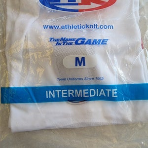Montreal White Intermediate New Medium Athletic Knit PRO Socks