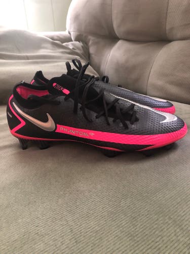 New Black Nike Phantom GT Elite Cleats
