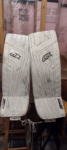 Used 34" Brian's OPTiK Goalie Leg Pads