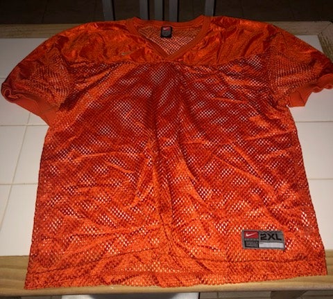 Orange New XXL Men's Nike On-Field Russell Wilson Jersey.