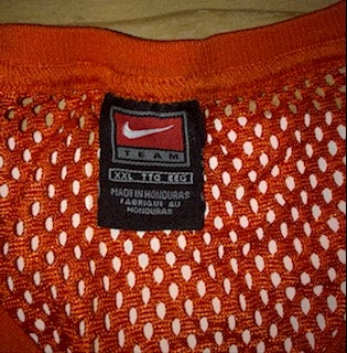 New XXL Nike Football Practice Jersey - orange