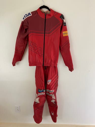 Used Large/Extra Large Spyder U.S Ski Team Ski Suit FIS Legal