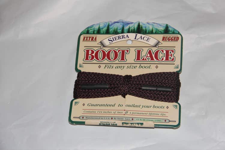 sierra boot laces 144 inches see pictures
