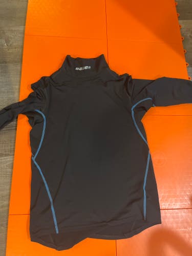 Black Used Large Bauer Shirt