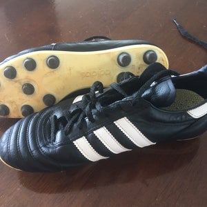 Black Unisex Molded Cleats Adidas Copa Mundial Cleats