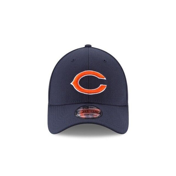 Chicago Bears New Era 39THIRTY Team Classic Flex Hat Navy