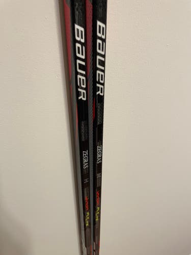 Zegras Senior Left Hand P92 Pro Stock Vapor FlyLite Hockey Stick