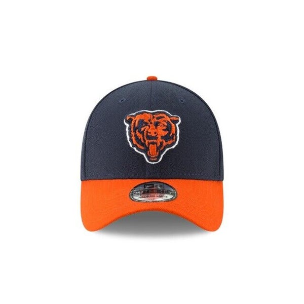 Chicago Bears Hat Cap New Era 39Thirty NFL Small Medium Blue Orange