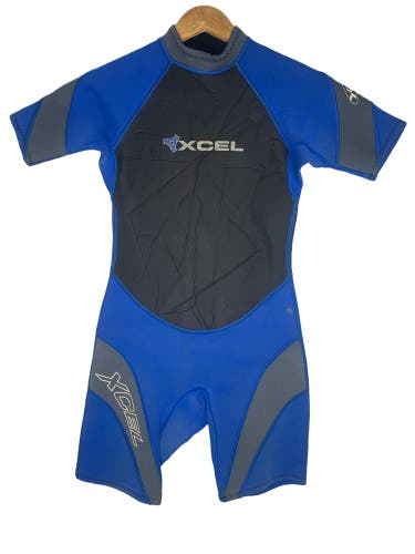 Xcel Childs Shorty Spring Wetsuit Youth Kids Size 14 2/1