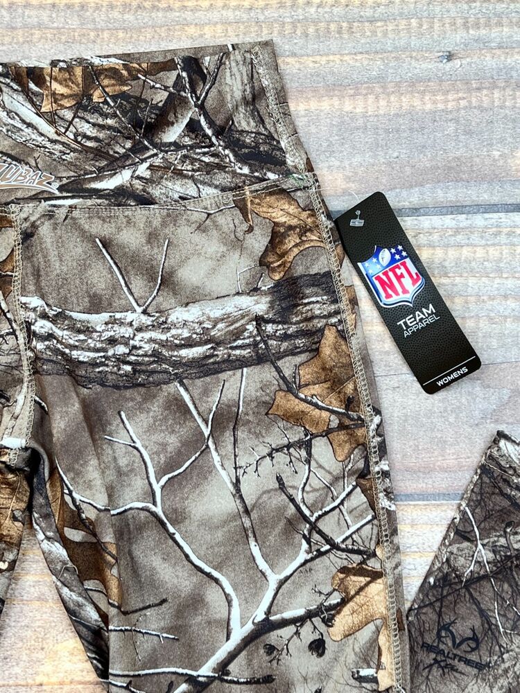 Kansas City Chiefs NFL Realtree Camo Camouflage Fitted Leggings Women's M