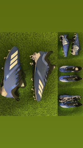 Adidas Adizero 6.0 Low NFL - Blue - Size 12