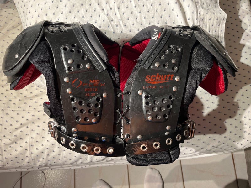 Youth Large Schutt Y Flex 2.0 Shoulder Pads
