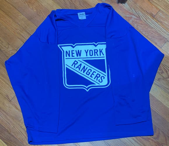 Blue NHL  New York Rangers Practice Jersey