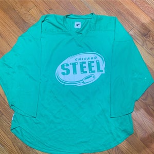 Green Chicago Steel Senior XL  Jersey
