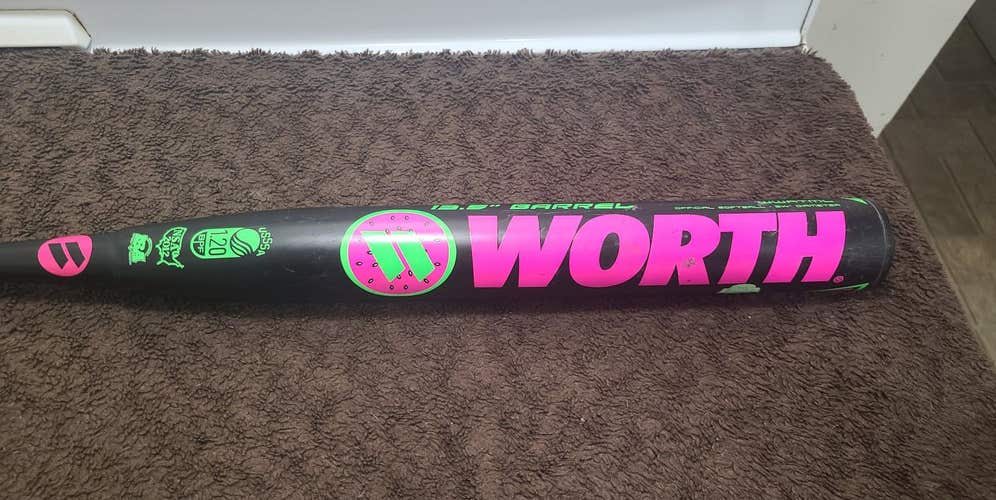 Used 2021 Worth Composite Legit Reload XL Bat (-7) 26.5 oz 34"