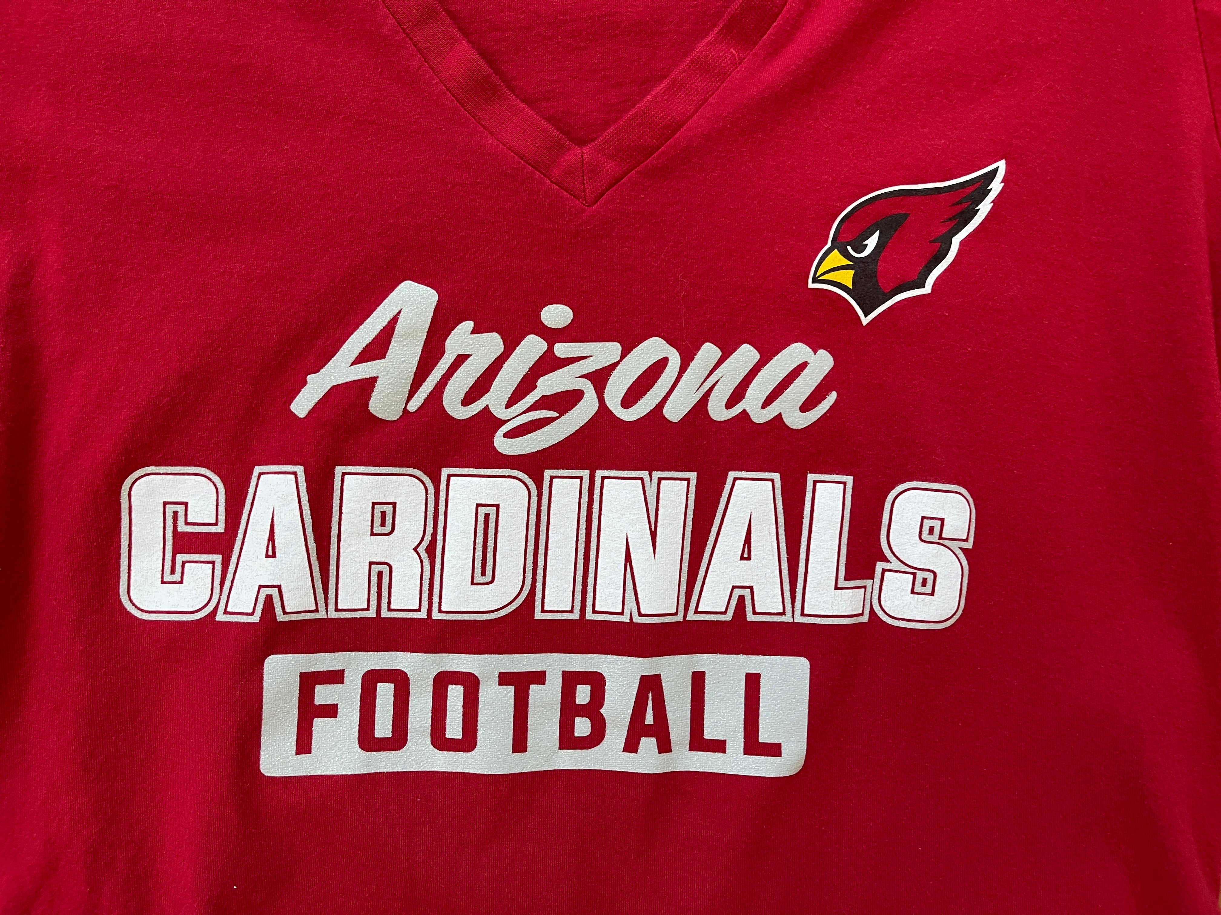 Arizona Cardinals NFL FOOTBALL SUPER AWESOME Women's Cut Size Medium T Shirt!