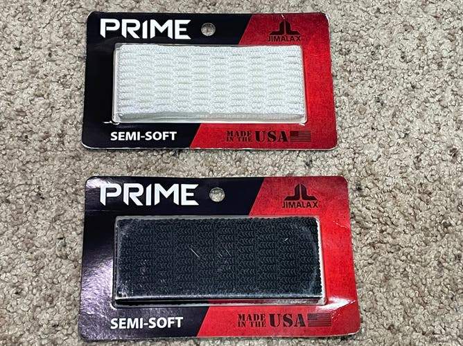 2- Pack - Jimalax Prime Mesh- Semi Soft - 1 White, 1- Black