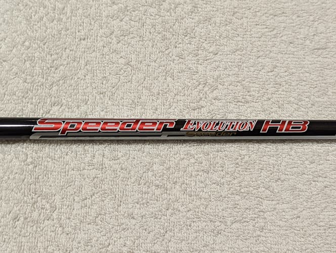 Fujikura Speeder Evolution HB Hybrid Shaft Stiff Flex 75 Gram 39 3/8"
