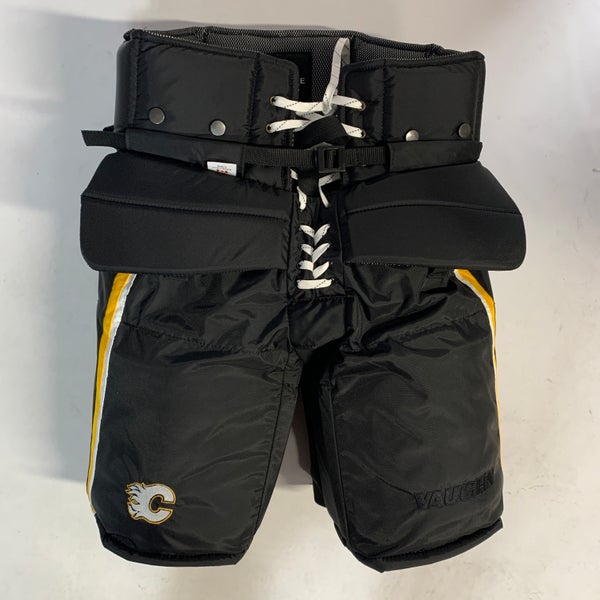 New Large Vaughn Custom Goalie Pants Pro Stock - Calgary Flames NHL (NP142)