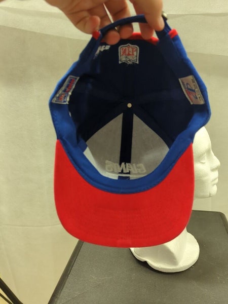 Women's NY Giants Cap Hat NFL Reebok Football Military Style  Adjustable Blue