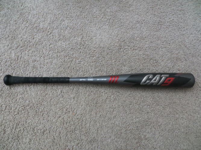 31inch/28oz Marucci Cat 9 Alloy BBCOR Bat (Good Condition)