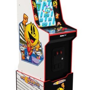 New Arcade1UP Namco Bandai Pacmania Edition w/ Riser