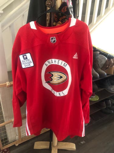 Anaheim ducks practice jersey
