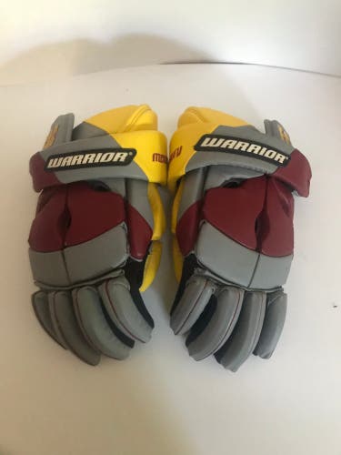 Warrior 13” Mercury Prostar gloves Used