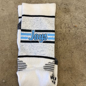 Hopkins Blue Jays Midcalf Socks