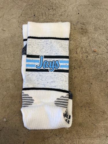 Hopkins Blue Jays Midcalf Socks