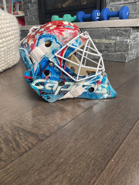 Custom Painted Goalie Masks -  Norway