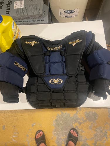 Used Large Vaughn Goalie Chest Protector