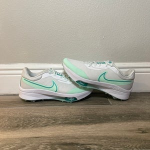 Nike Air Zoom Infinity Tour Next% White/Mint Golf Shoe Mens Size 10.5 DC5221-143