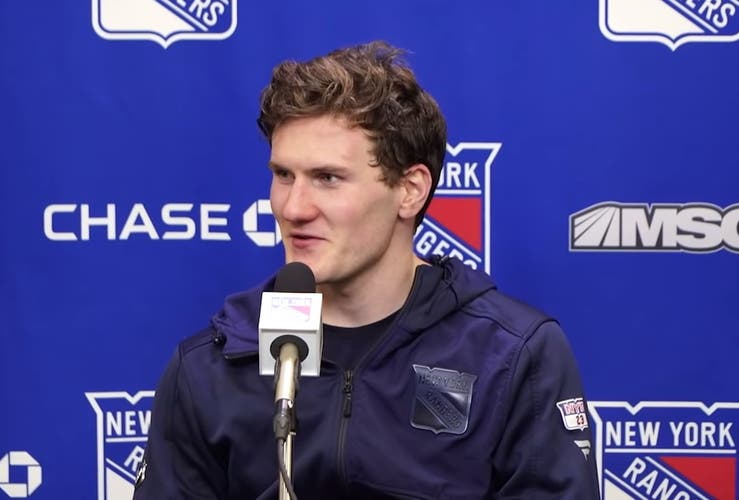 LUCADUIDI NYR Skate Soakers + Adam Fox NY Rangers Fanatics Authentic Pro Player Issue Hoodie Large