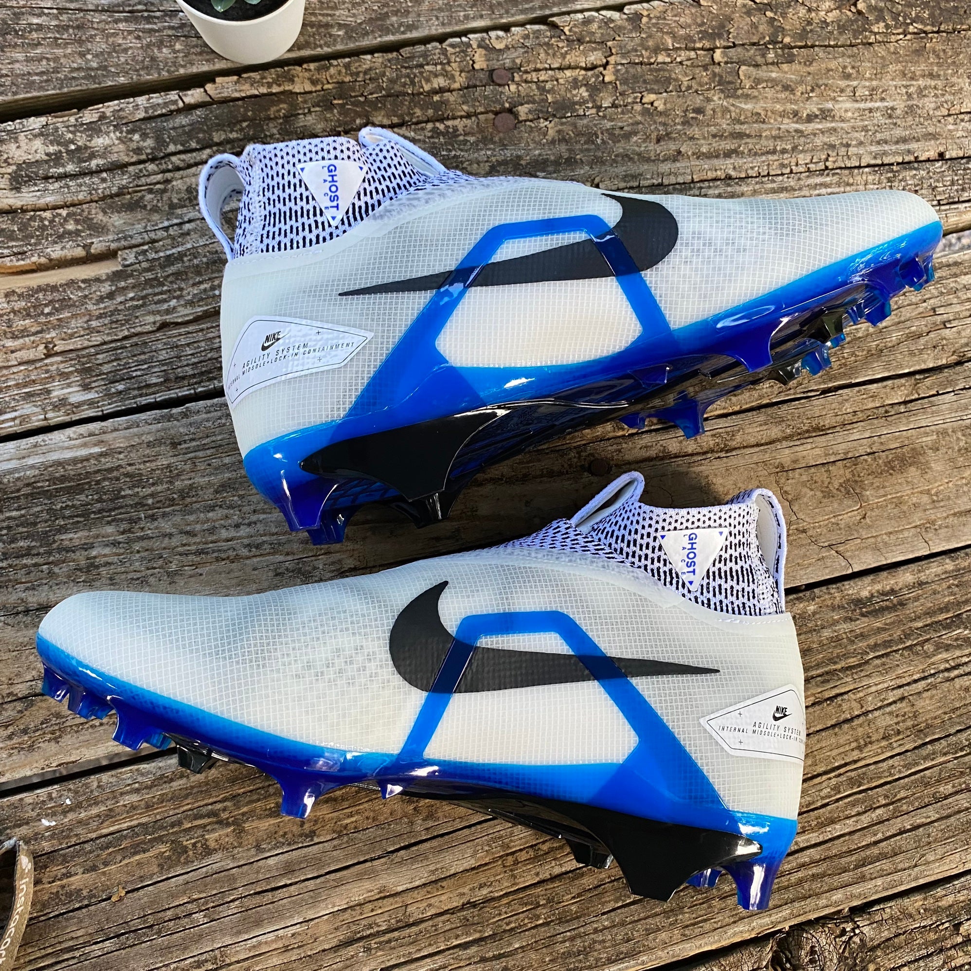 New Nike Alpha Menace Elite 3 Football Cleats Sneakers Men’s US 14 Ghost White Nike Alpha Menace Elite 3 Football Cleats | Mercari main image 2