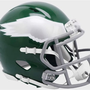 Philadelphia Eagles 1974-1995 Throwback Helmet Riddell Replica Mini Speed Style