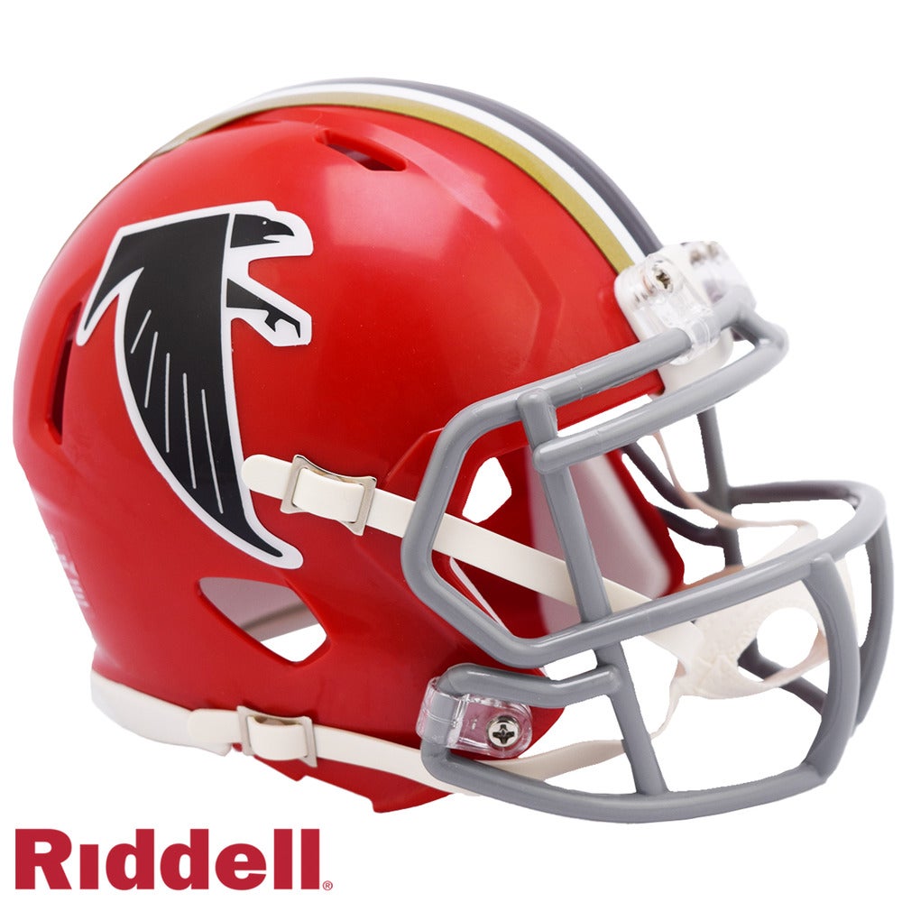 Buffalo Bills Retro (1987-01) RED Riddell Speed Throwback Mini Helmet  (PRE-ORDER Ships Late November) - CLARKtoys