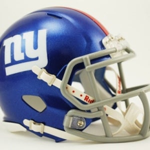 New York Giants SPEED Mini Helmet Replica NFL Riddell