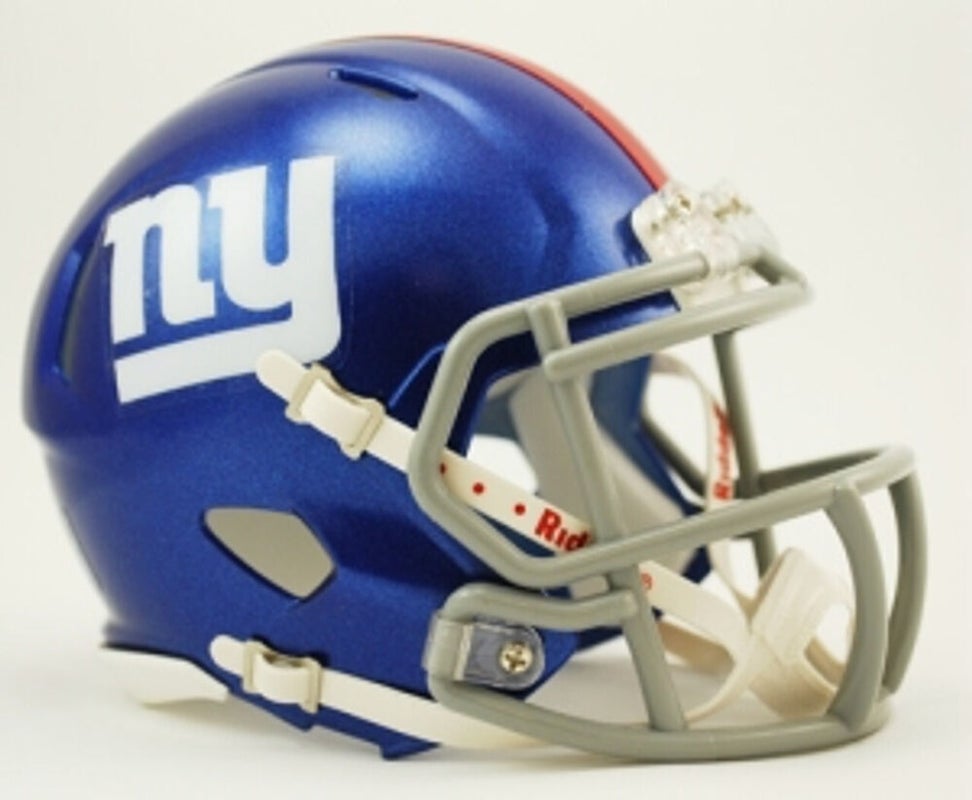 New York Giants SPEED Mini Helmet Replica NFL Riddell