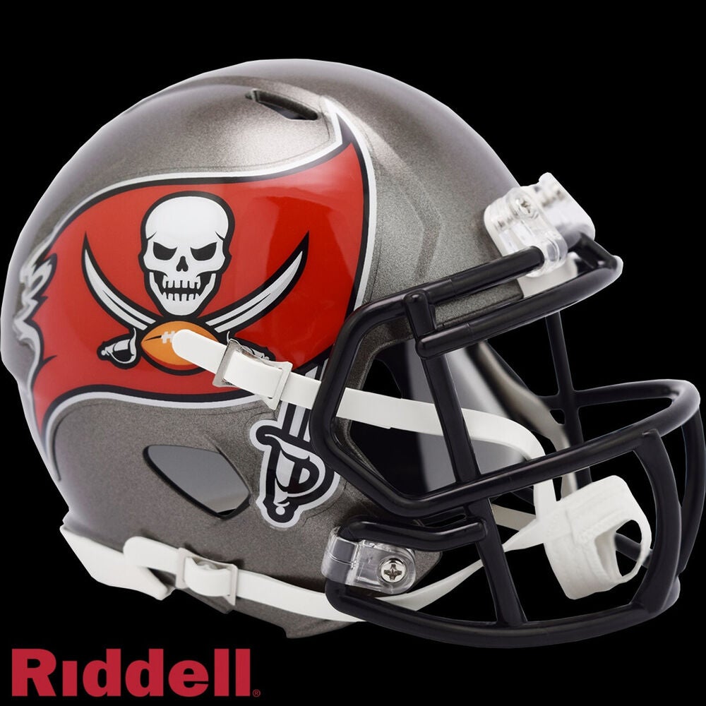 Tampa Bay Buccaneers Pocket Pro Riddell NFL Helmet Speed Style