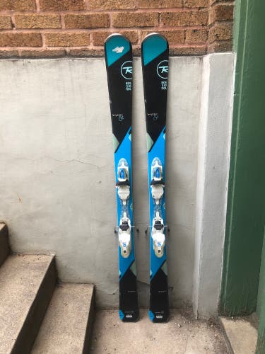 Rossignol Temptation 84 154cm with Adjustable Rossignol Xelium Bindings