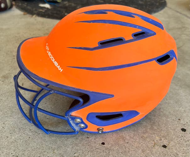 Used Boombah DEFCON Sleek Profile Batting Helmet