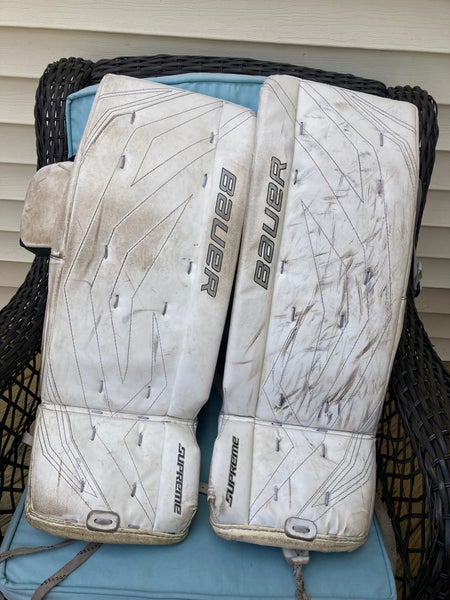 Used 28" Bauer Supreme one70 Goalie Leg Pads