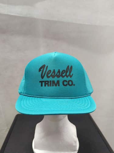 Vintage Vessell Trim Co. All Foam Snapback Hat Nissin