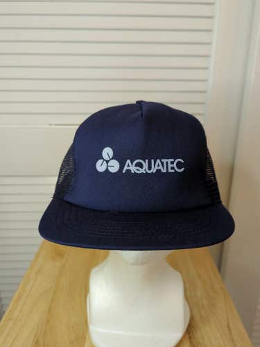 Vintage Aquatec Mesh Trucker Snapback Hat