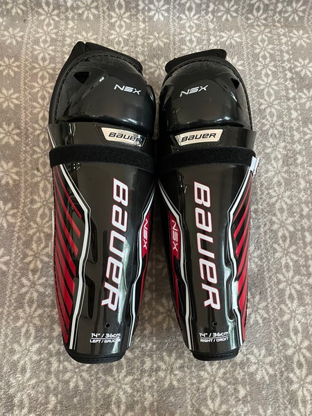 New Senior Bauer NSX Shin Pads