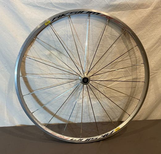 Mavic Aksium Race 20-Bladed Spoke Silver Aluminum 700C Road Bike Front Wheel